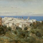 Jean-Baptiste-Camille Corot (Gênes: vue de la ville prise de la promenade de la Lanterne)
