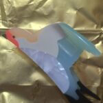 Paloma hecha de papel