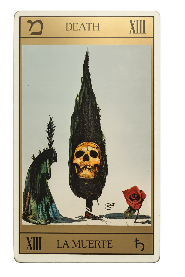 Carta tarot XIII La Muerte