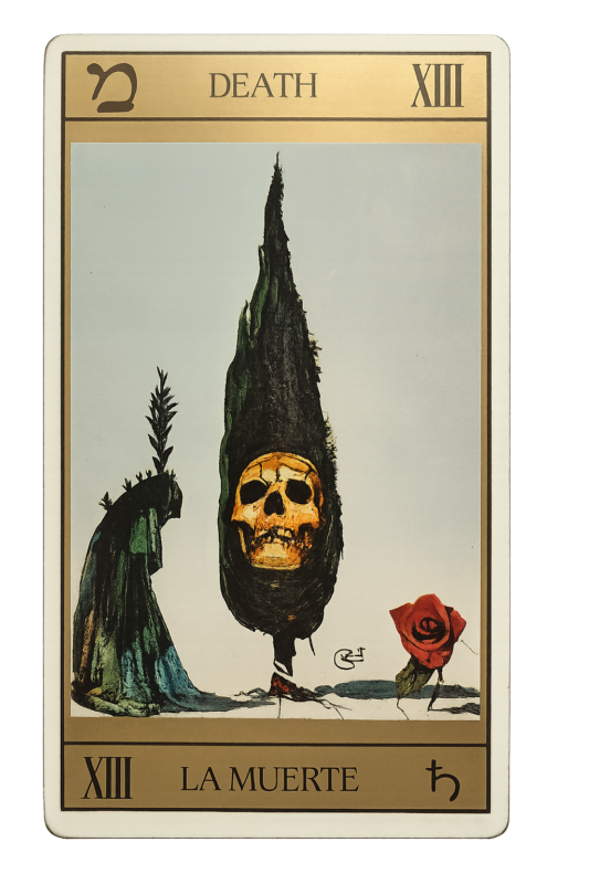 Carta tarot XIII La Muerte