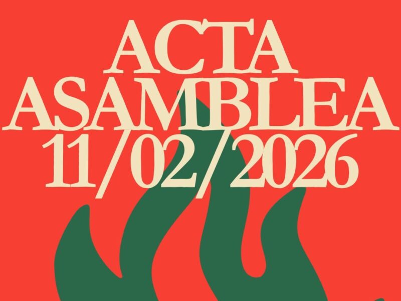 Imagen con logo tipo de facerArder sobre el que pone el texto Acta Asamblea y la fecha de la misma