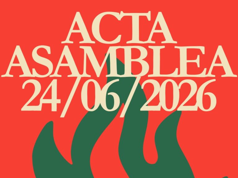Imagen con logo tipo de facerArder sobre el que pone el texto Acta Asamblea y la fecha de la misma
